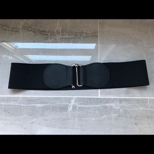 Belt - Black Elastic